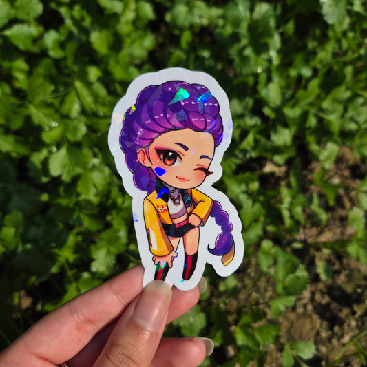 K-Pop Demon Hunters | Holographic Stickers