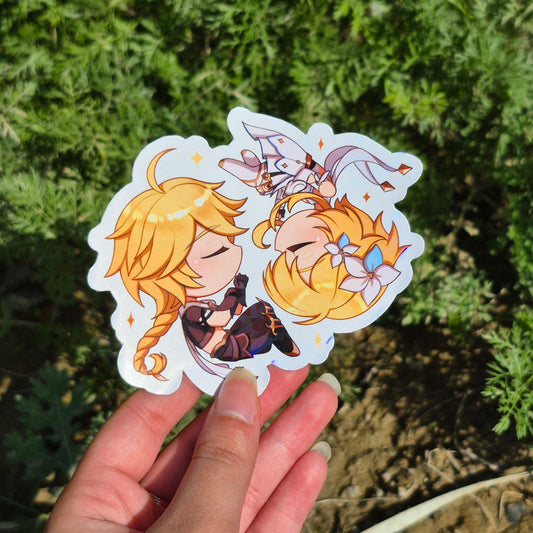 Genshin Impact | Holographic Stickers