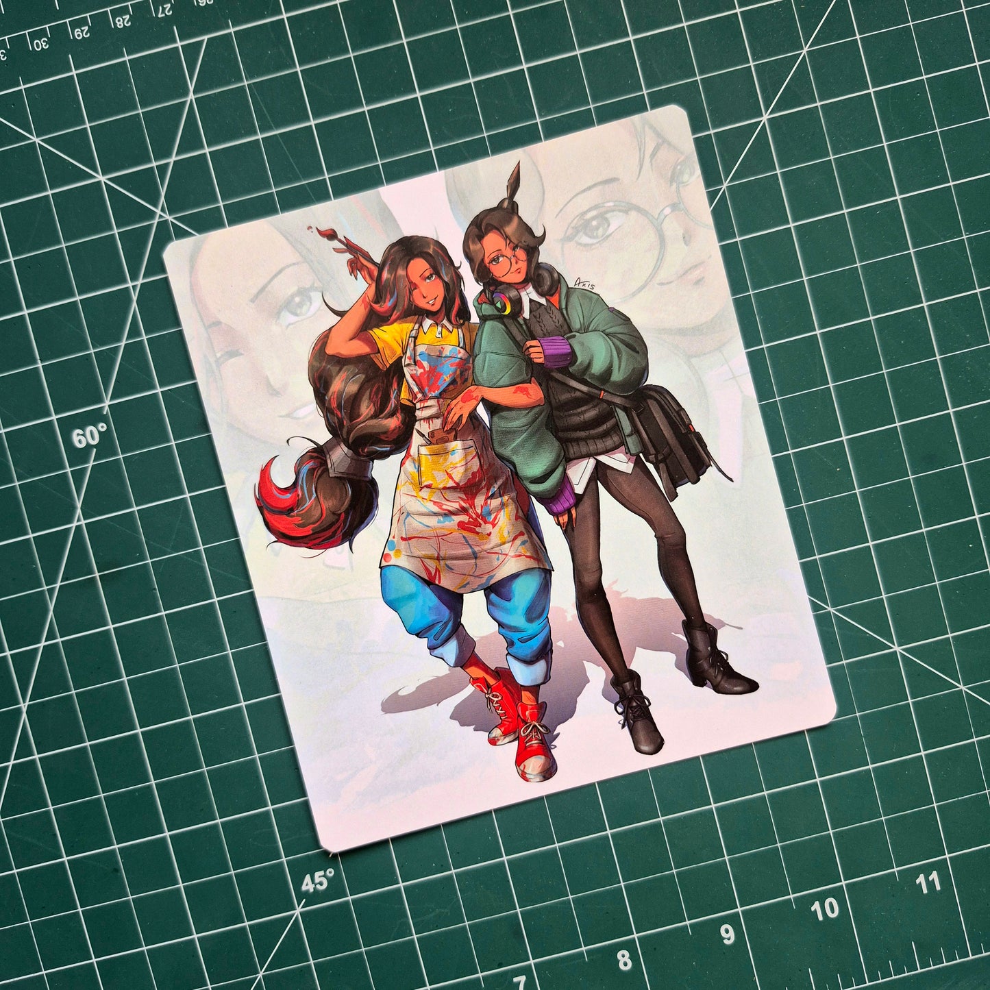 Sienna and Tera | Postcard