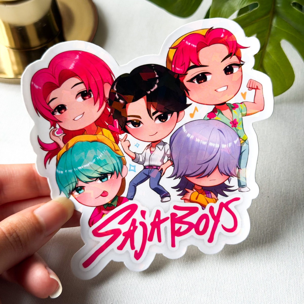K-Pop Demon Hunters | Holographic Stickers