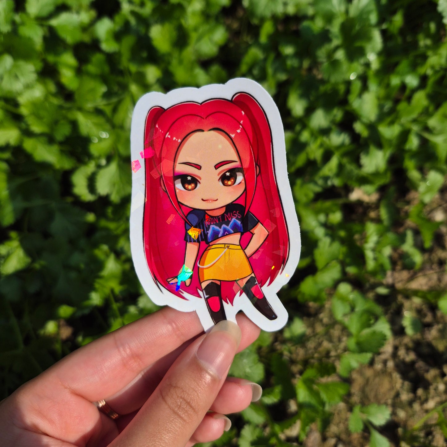 K-Pop Demon Hunters | Holographic Stickers