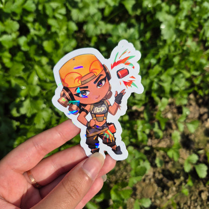 Valorant | Holographic Stickers