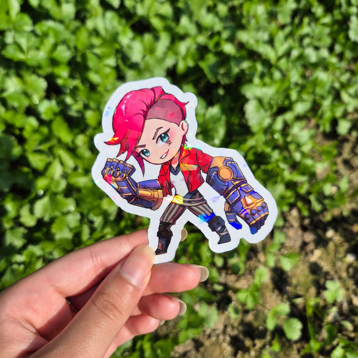 Arcane - League of Legends | Holographic Stickers