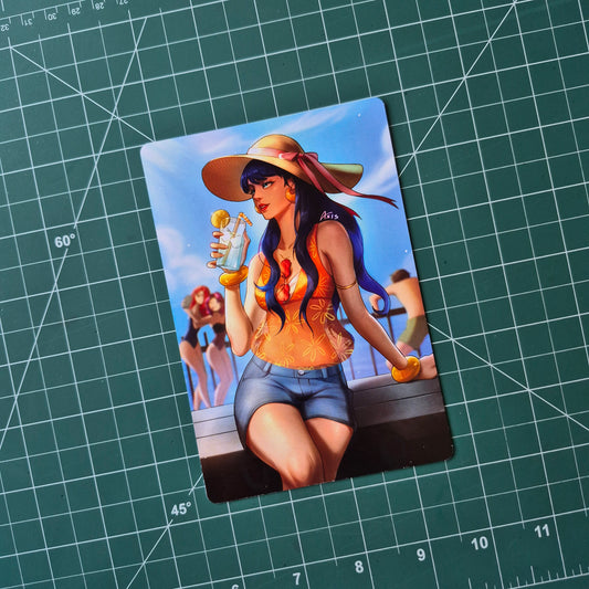 Beachtime Chaos - OC | Postcard