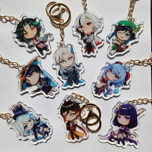 Genshin Impact | Acrylic Keychains