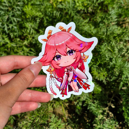Genshin Impact | Holographic Stickers