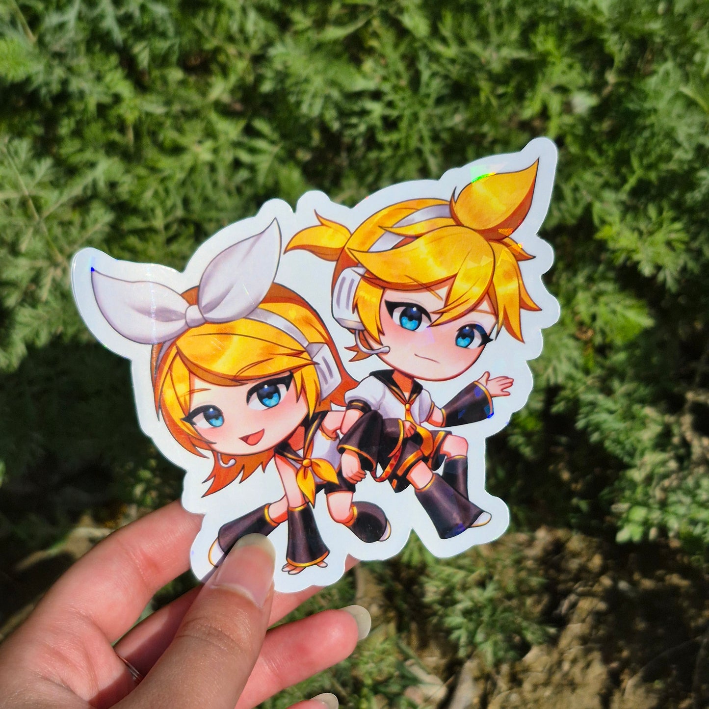 Vocaloid & UTAU | Holographic Stickers