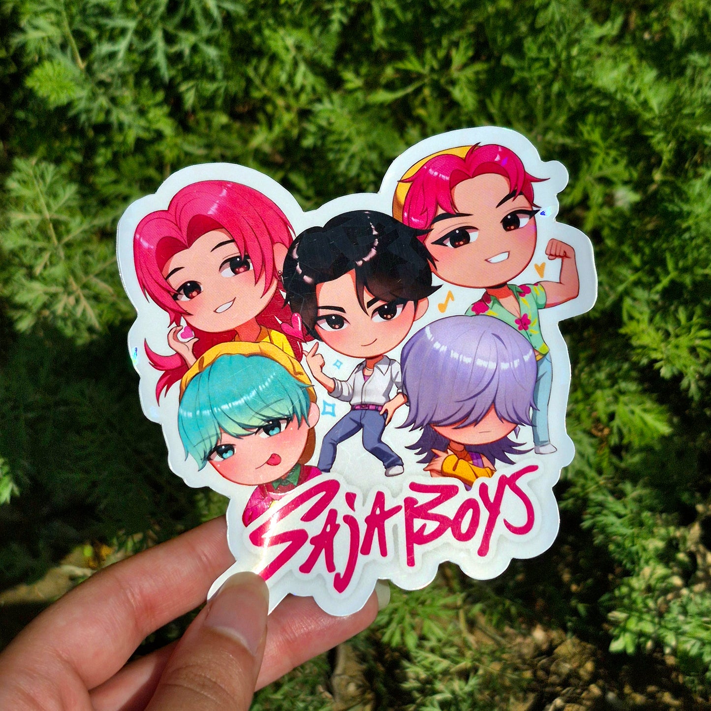 K-Pop Demon Hunters | Holographic Stickers