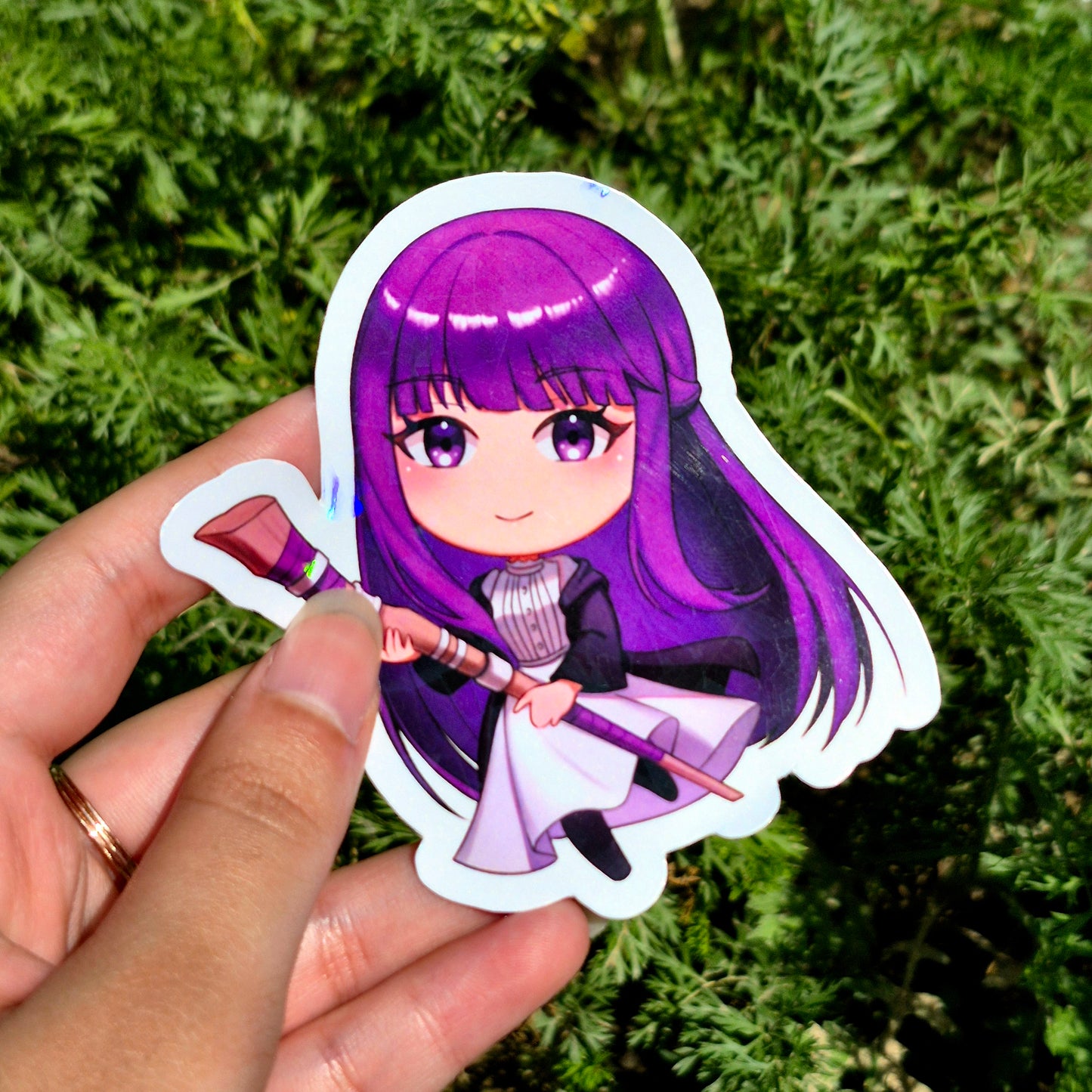 Frieren | Holographic Stickers