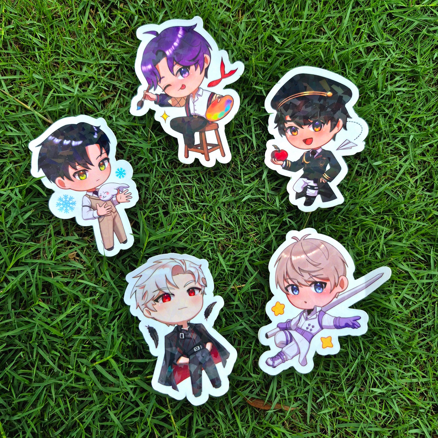 Love and Deepspace | Holographic Stickers