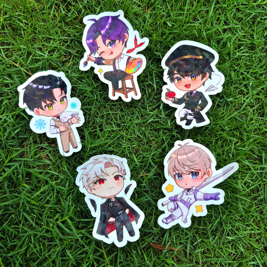 Love and Deepspace | Holographic Stickers