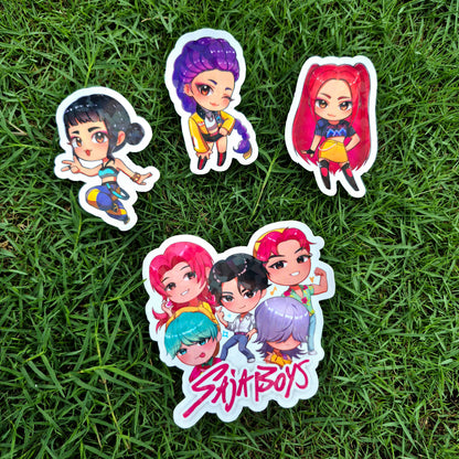 K-Pop Demon Hunters | Holographic Stickers