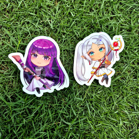 Frieren | Holographic Stickers