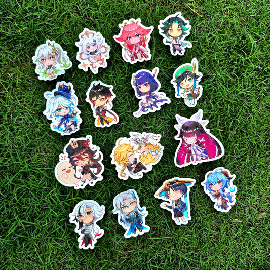 Genshin Impact | Holographic Stickers