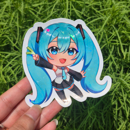 Vocaloid & UTAU | Holographic Stickers