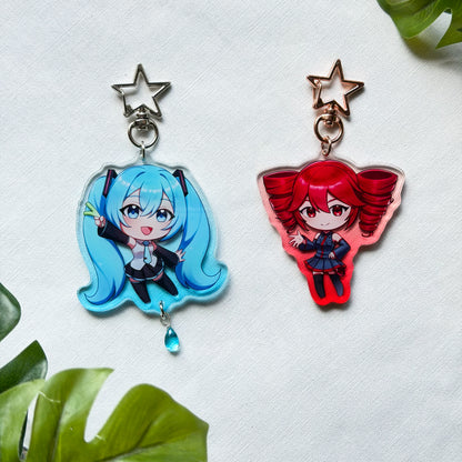 Miku & Teto | Gradient Charms