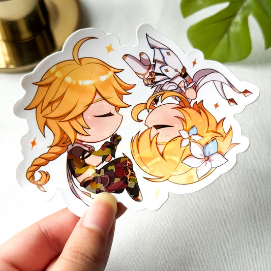 Genshin Impact | Holographic Stickers