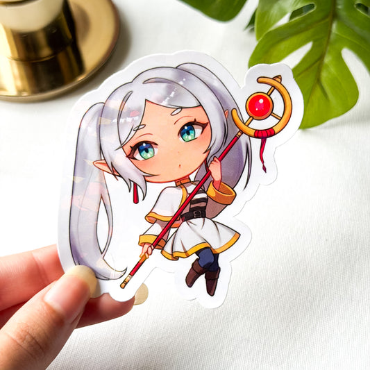 Frieren | Holographic Stickers