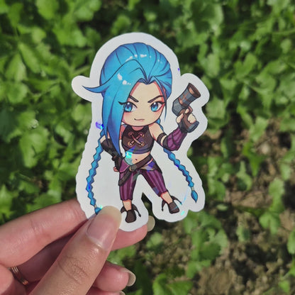Arcane - League of Legends | Holographic Stickers