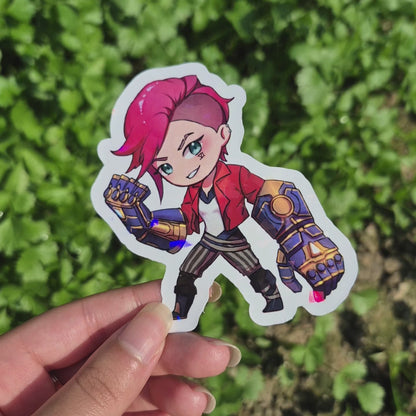 Arcane - League of Legends | Holographic Stickers